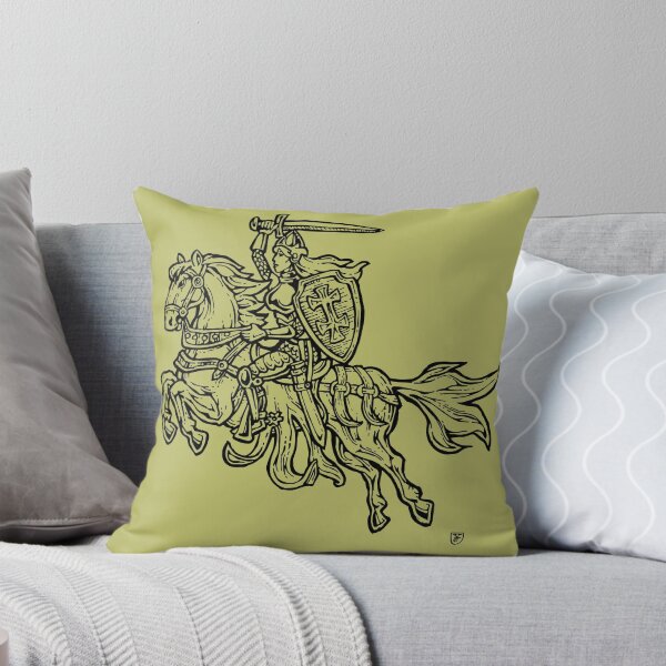 Item preview, Vytis Lithuanian Knight Illustration designed and sold by JustasVebra.