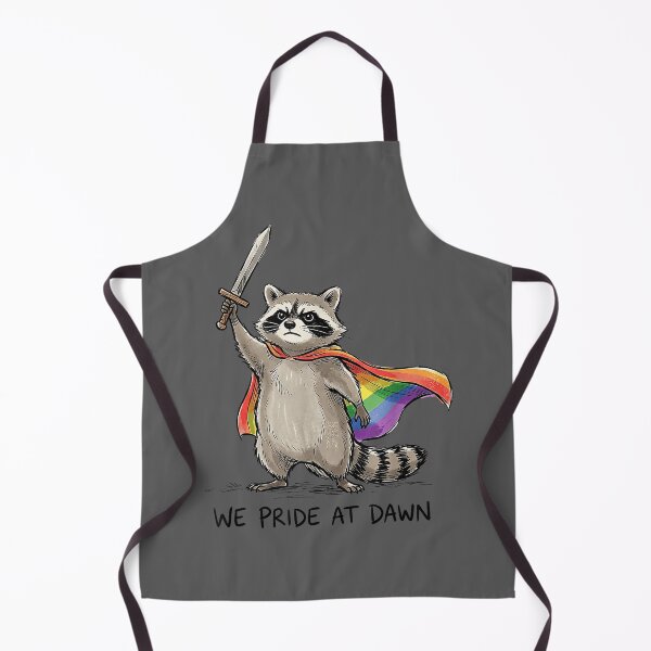 Item preview, We Pride At Dawn Funny LGBTQ Month Raccoon Rainbow Men Women designed and sold by KristineLi.