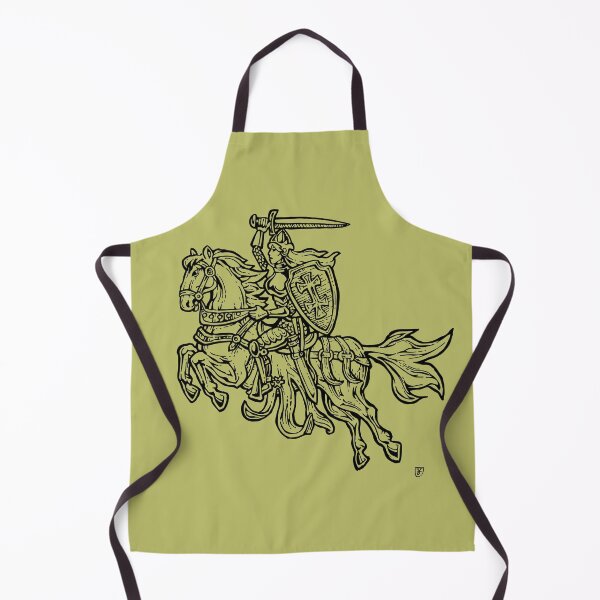 Item preview, Vytis Lithuanian Knight Illustration designed and sold by JustasVebra.