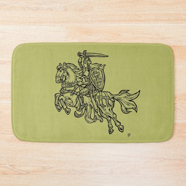 Item preview, Vytis Lithuanian Knight Illustration designed and sold by JustasVebra.