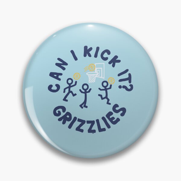 Item preview, Memphis Grizzlies Can I Kick It Basketball Stickman Art designed and sold by Poppyfashions.