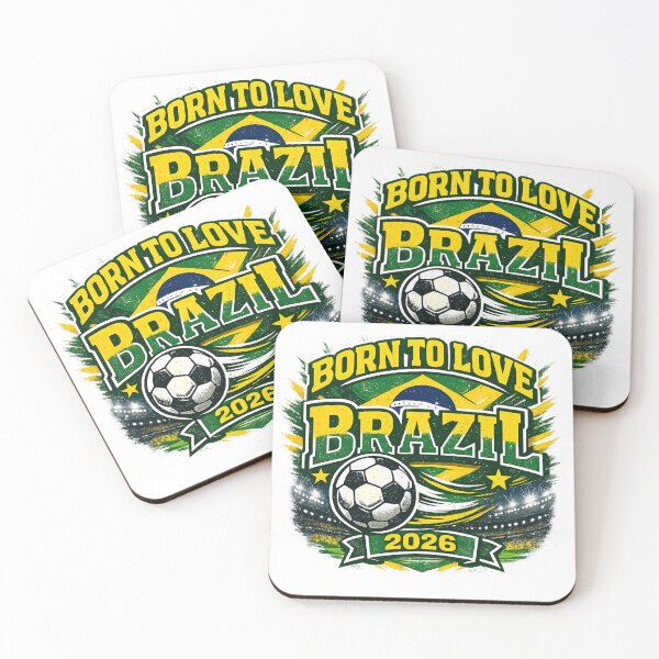Item preview, Born To Love Brazil Soccer 2026 designed and sold by PACS0011.