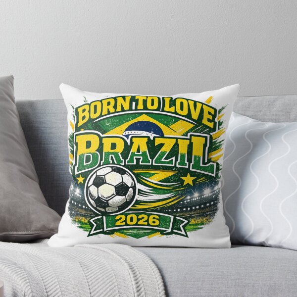 Item preview, Born To Love Brazil Soccer 2026 designed and sold by PACS0011.