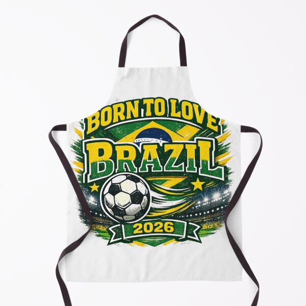 Item preview, Born To Love Brazil Soccer 2026 designed and sold by PACS0011.