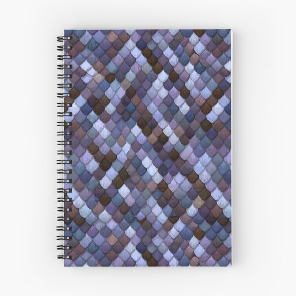 Item preview, Blue and Purple Mosaic Scales Pattern designed and sold by Piotrek0001.