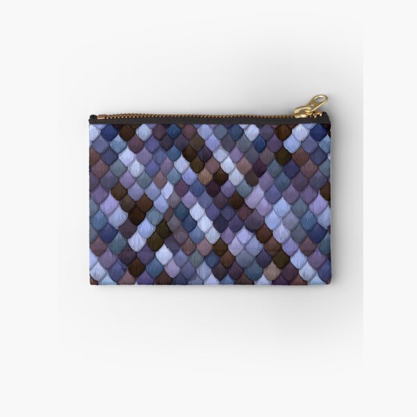Item preview, Blue and Purple Mosaic Scales Pattern designed and sold by Piotrek0001.
