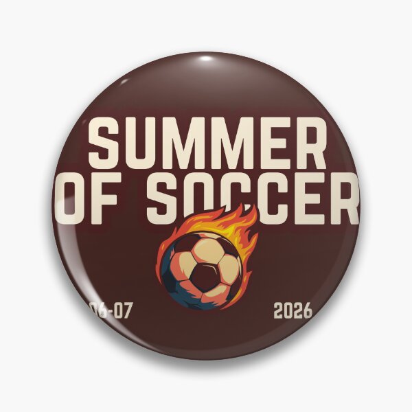 Item preview, Summer of Soccer 2026 Retro Soccer Fan designed and sold by Tattyarts.
