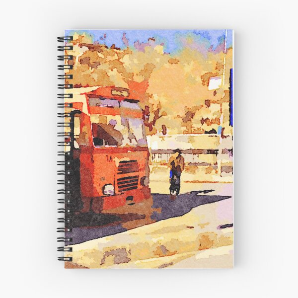 Item preview, Aleppo: buses and child riding a bicycle designed and sold by Giuseppe Cocco.