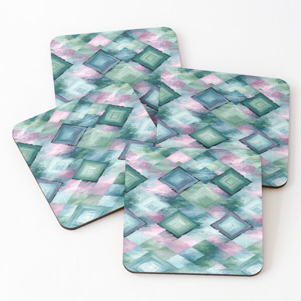 Item preview, Emerald Geometric Crystal Tiles designed and sold by Piotrek0001.