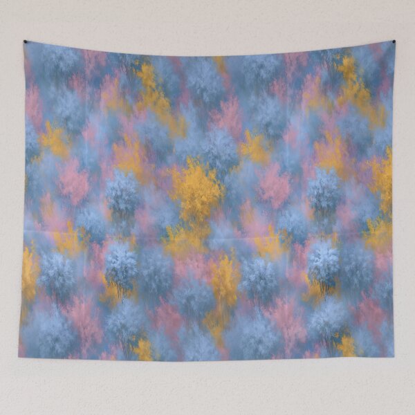 Item preview, Airy Blue Cloud Mist Abstract designed and sold by Piotrek0001.