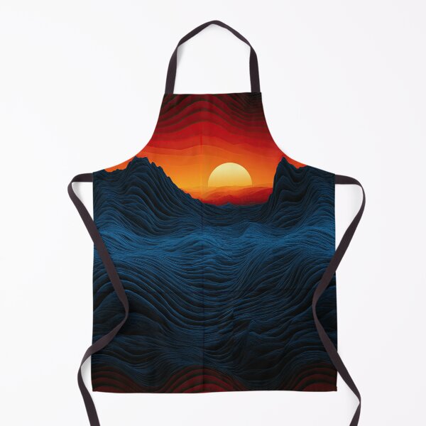 Item preview, Dark Mountain Horizon Sunset Landscape designed and sold by Piotrek0001.