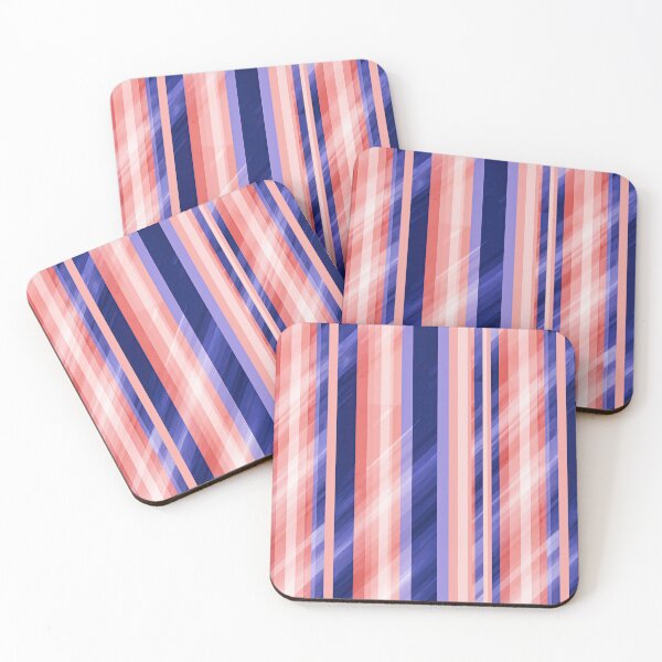 Item preview, Pink and Blue Vertical Stripe Pattern designed and sold by Piotrek0001.