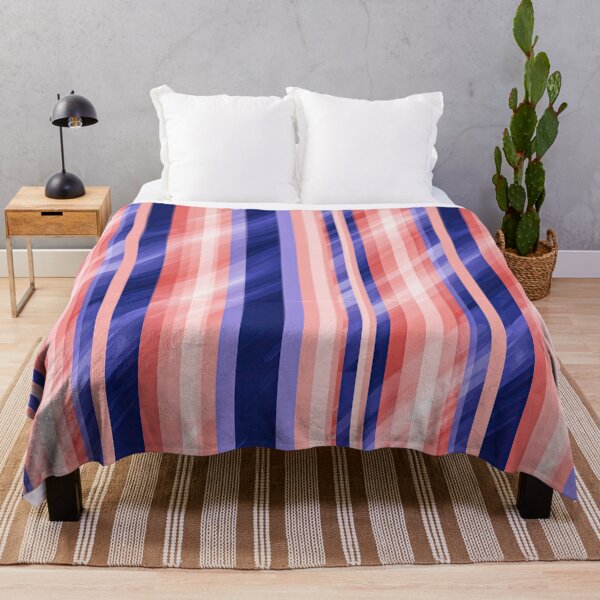 Item preview, Pink and Blue Vertical Stripe Pattern designed and sold by Piotrek0001.