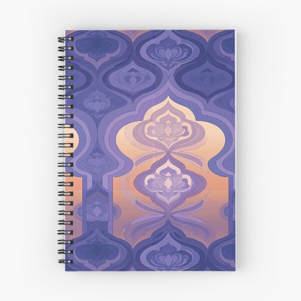 Item preview, Lavender Ornamental Damask Pattern designed and sold by Piotrek0001.
