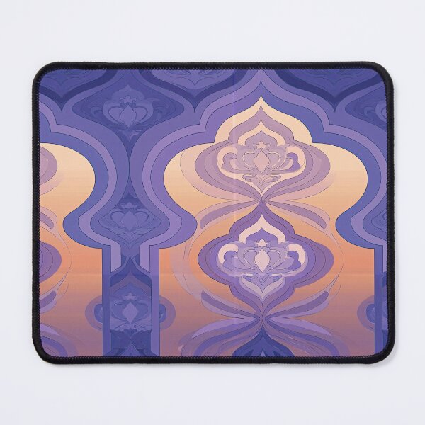 Item preview, Lavender Ornamental Damask Pattern designed and sold by Piotrek0001.