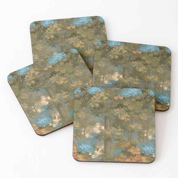 Item preview, Golden Forest Canopy Sunlight Art designed and sold by Piotrek0001.
