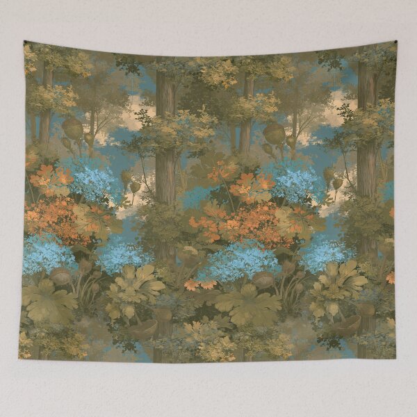 Item preview, Golden Forest Canopy Sunlight Art designed and sold by Piotrek0001.