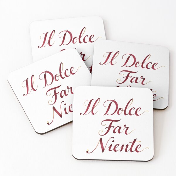 Item preview, Dolce far niente designed and sold by LaughandLaugh.