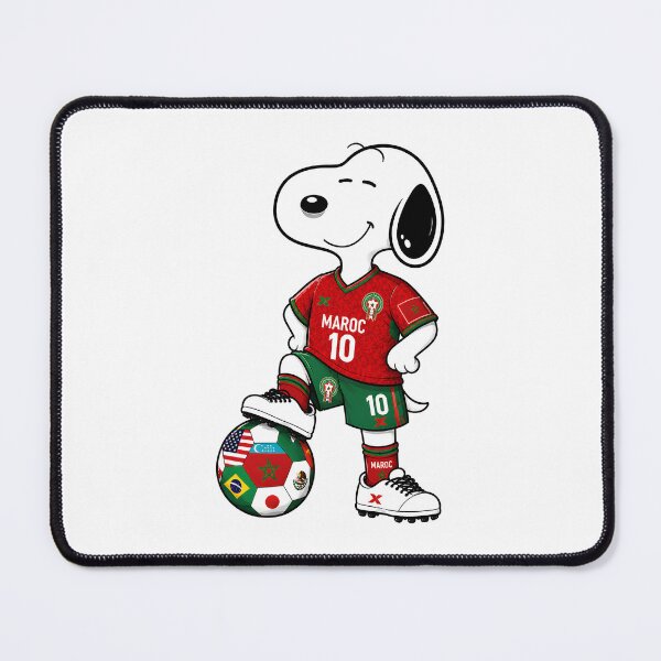 Item preview, WORLD CUP 2026 | Funny Snoopy Maroc Team | Soccer Fans designed and sold by Har-vee.