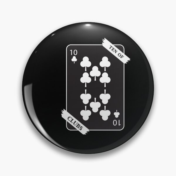 Item preview, Ten Of Clubs (Black Version) designed and sold by nyblydd.