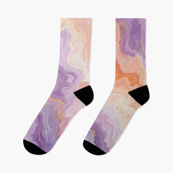 Item preview, Orange Purple Marble Colors  designed and sold by SeaStarAlex.