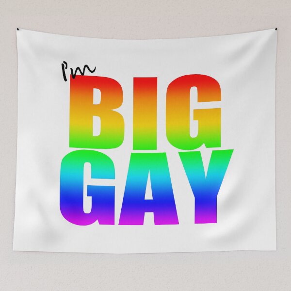 Item preview, I'm BIG GAY! designed and sold by Vanilla-Girl.