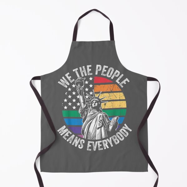 Item preview, We The People Means Everybody Gay Pride Rainbow LGBTQ Men designed and sold by KristineLi.