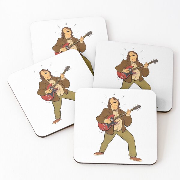Item preview, School of Rock – Jack Black Cartoon Illustration designed and sold by The A-Press.
