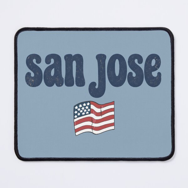 Item preview, San Jose California Cute Skyline Retro City designed and sold by HowToCanadian.