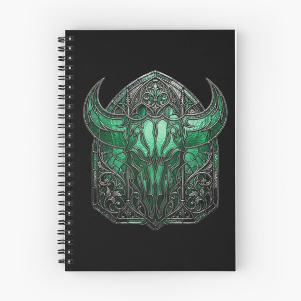 Item preview, Gothic stained glass emerald bull designed and sold by David Mateo ArtWorks.