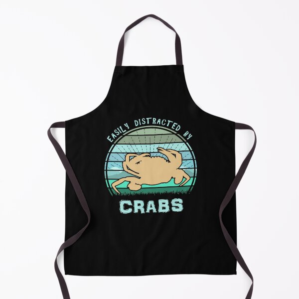 Item preview, Easily Distracted By Crabs Funny Sea Life Humor designed and sold by marke770.