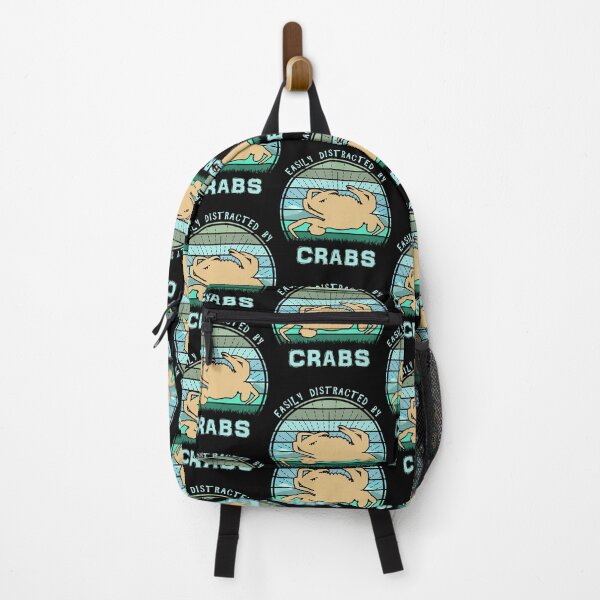 Item preview, Easily Distracted By Crabs Funny Sea Life Humor designed and sold by marke770.