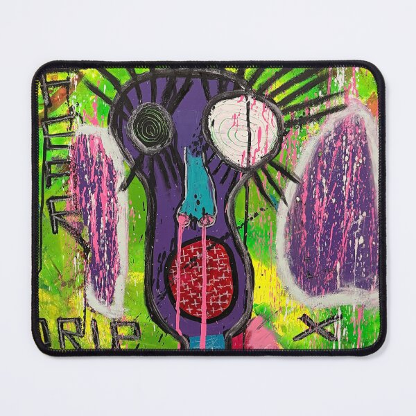 Item preview, Fear Drip – Neo Expressionist Abstract Emotional Art designed and sold by Flowrenc3.