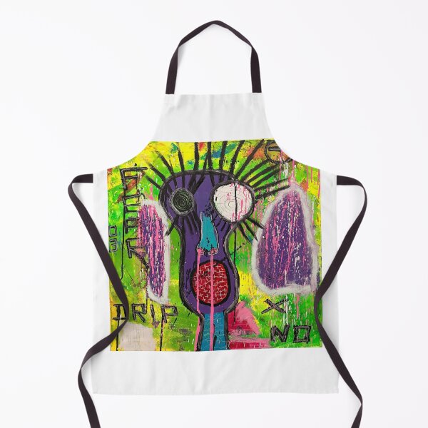 Item preview, Fear Drip – Neo Expressionist Abstract Emotional Art designed and sold by Flowrenc3.
