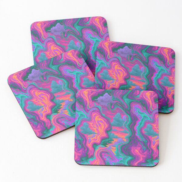 Item preview, Tropical Liquid Swirl Marble Art designed and sold by Piotrek0001.