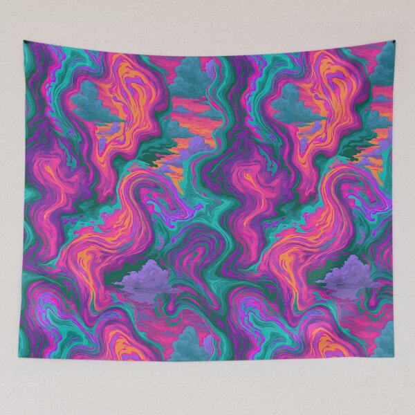Item preview, Tropical Liquid Swirl Marble Art designed and sold by Piotrek0001.