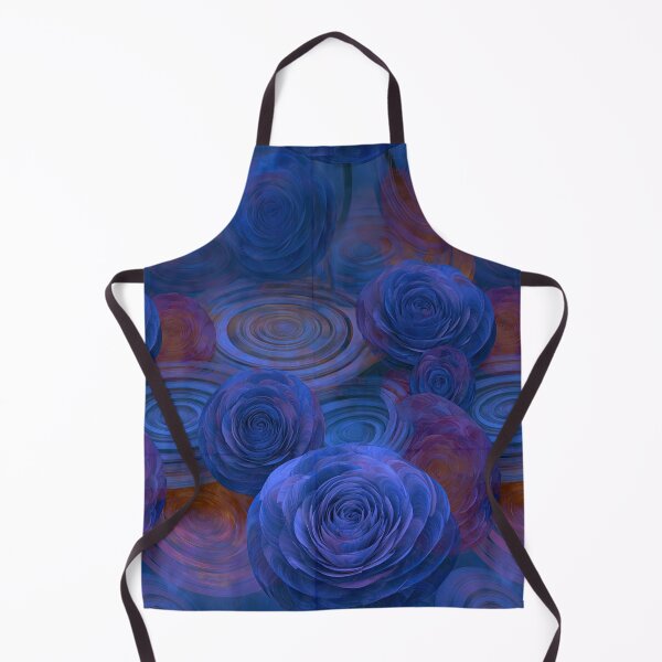 Item preview, Midnight Blue Floral Rose Pattern designed and sold by Piotrek0001.