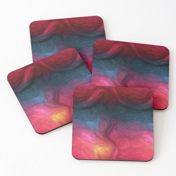 Item preview, Crimson Smoke Abstract Vapor Design designed and sold by Piotrek0001.