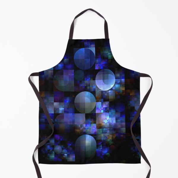 Item preview, Digital Blue Matrix Cube Grid Art designed and sold by Piotrek0001.