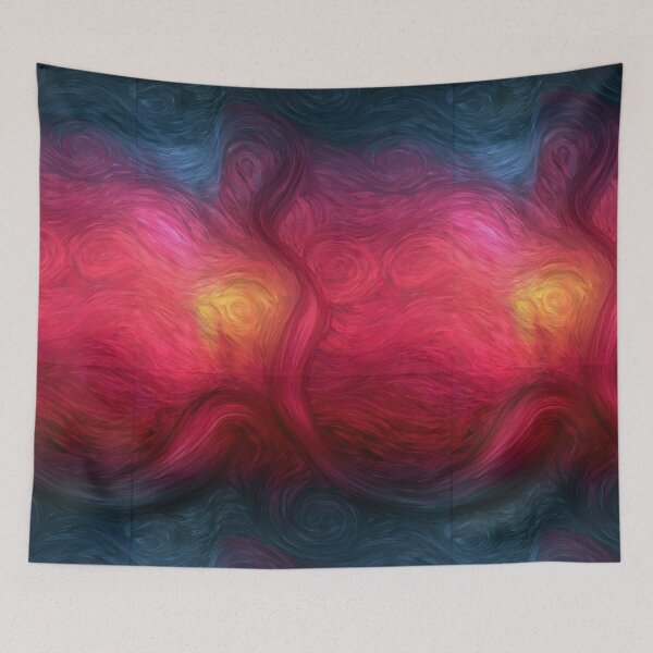 Item preview, Crimson Smoke Abstract Vapor Design designed and sold by Piotrek0001.