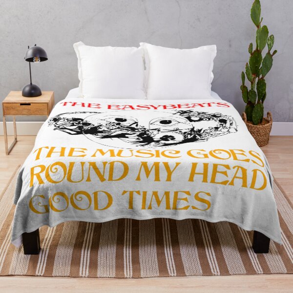 Item preview, Red And Yellow Typography Psychedelic rock designed and sold by nerdyygraphic.
