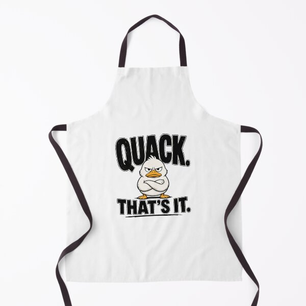 Item preview, Quack That's It Funny Angry Duck Minimalist Meme T-Shirt designed and sold by Lovestickerco.