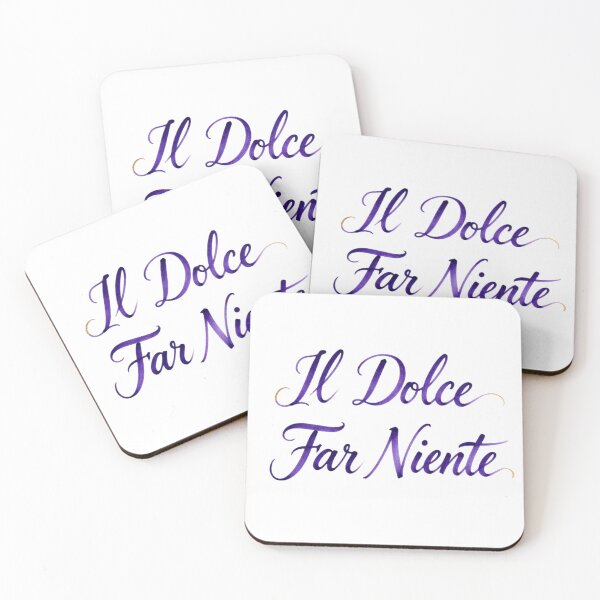 Item preview, Dolce far niente designed and sold by LaughandLaugh.