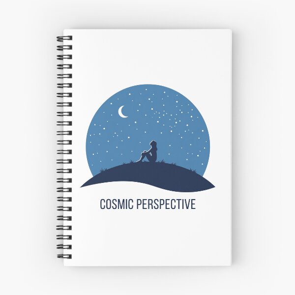 Item preview, Cosmic Perspective - Stargazer Silhouette Night Sky Illustration designed and sold by Sekla-Studio.