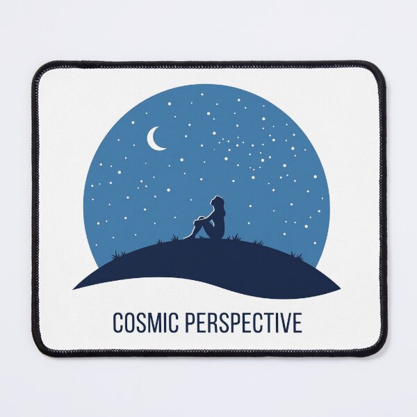 Item preview, Cosmic Perspective - Stargazer Silhouette Night Sky Illustration designed and sold by Sekla-Studio.