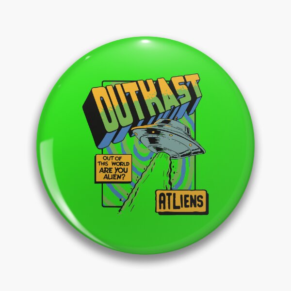Item preview, Outkast ATLiens Out Of This World Are You Alien UFO Hip Hop designed and sold by Poppyfashions.