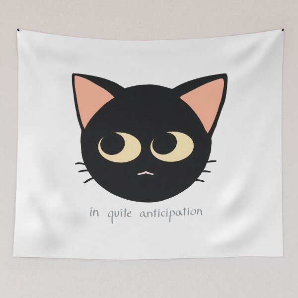 Item preview, In Quiet Anticipation Black Cat designed and sold by Deep Descent.