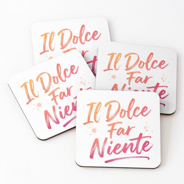 Item preview, Dolce far niente designed and sold by LaughandLaugh.