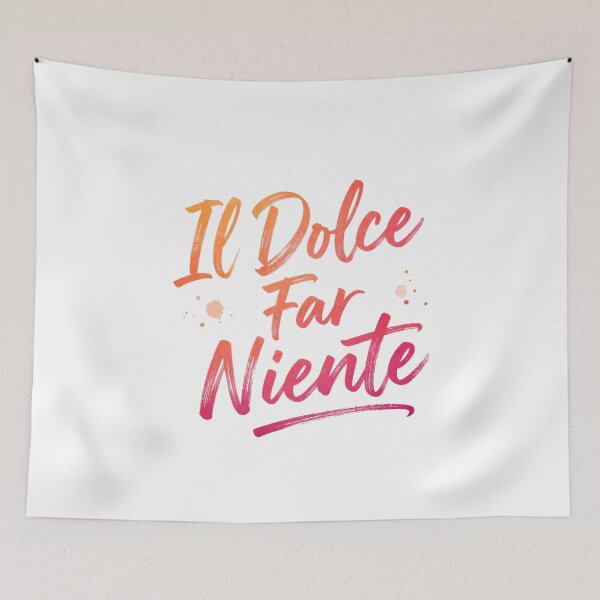Item preview, Dolce far niente designed and sold by LaughandLaugh.