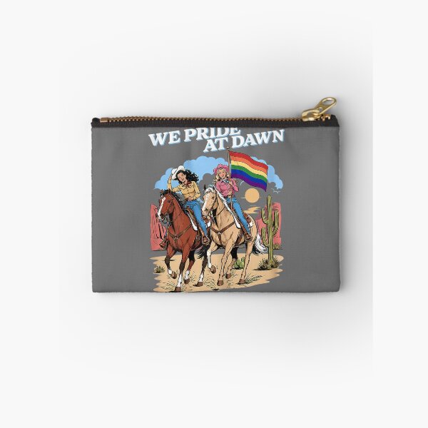 Item preview, We Pride At Dawn Vintage Lesbian Pride Western LGBTQ Cowgirl designed and sold by KristineLi.
